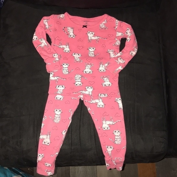 4 for $25 
Carters kitty cat PJ set - Picture 1 of 5